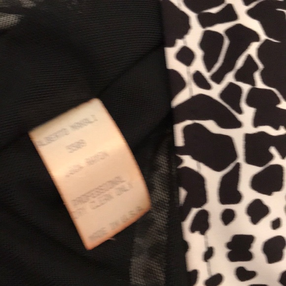 Alberto Makali wrap dress animal print size 2 - Picture 5 of 7